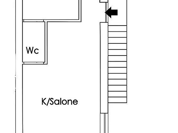 Appartamento monolocale in vendita in Salerno