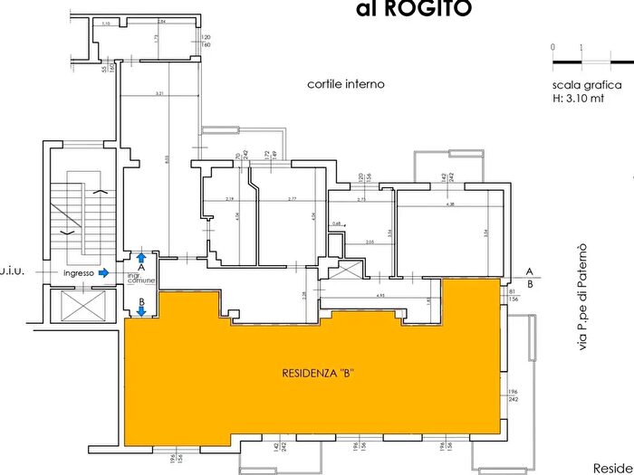 Appartamento quadrilocale in vendita in Via Principe di Paternò, Palermo