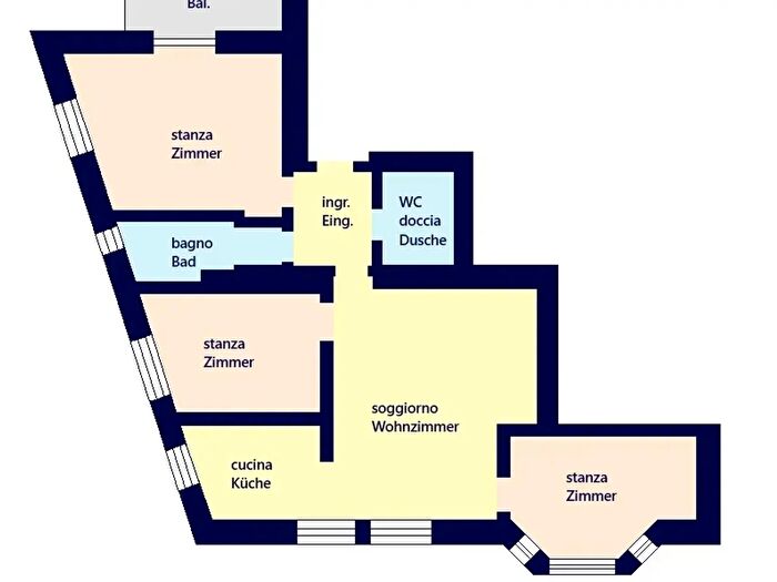 Appartamento quadrilocale in vendita in Via Renon Rittner Straße, Bolzano
