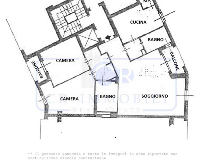 Appartamento trilocale in affitto in Piazza Dalla Chiesa, Centro, Bollate