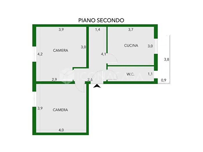 Appartamento trilocale in vendita in Via Tolmino, Bologna