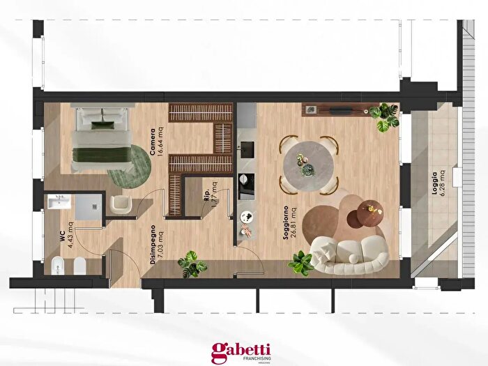 Appartamento bilocale in vendita in Verucchio