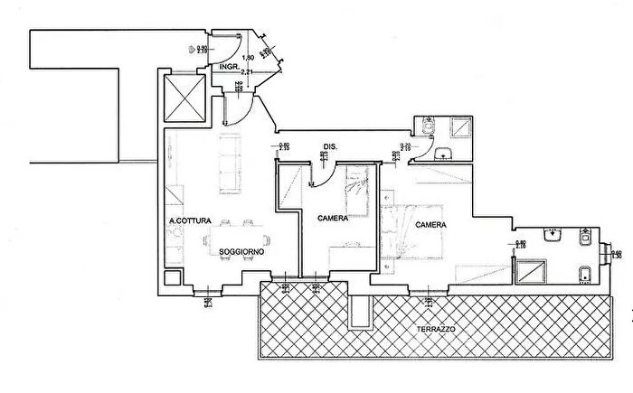 Appartamento trilocale in vendita in Via Carlo Alberto dalla Chiesa, Roma