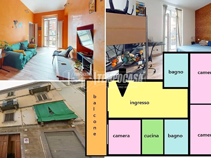 Appartamento quadrilocale in vendita in Via Bra, Torino