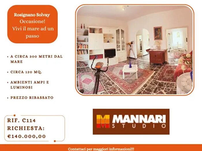 Appartamento con 5 locali in vendita in Rosignano Marittimo