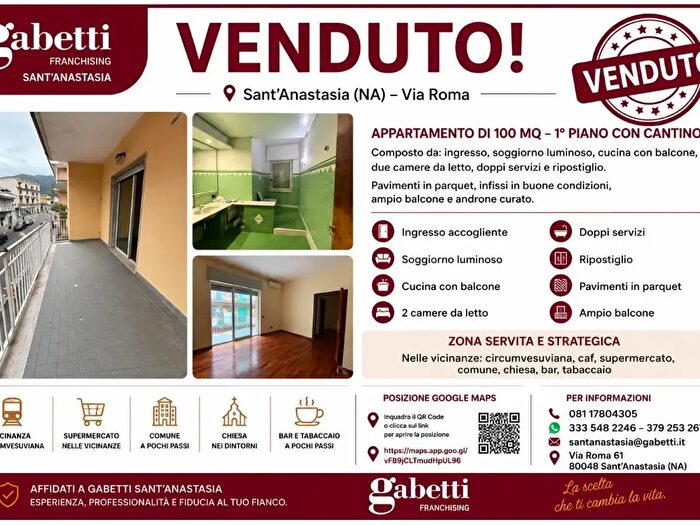 Appartamento in vendita in Via Roma Snc, Sant'Anastasia