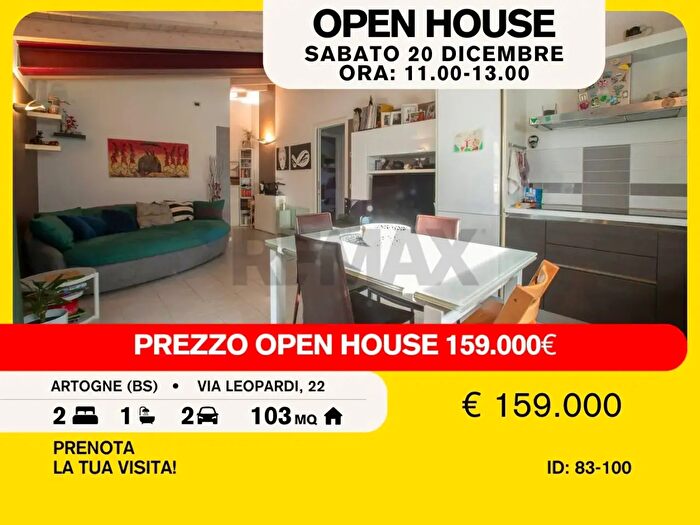 Appartamento trilocale in vendita in Artogne