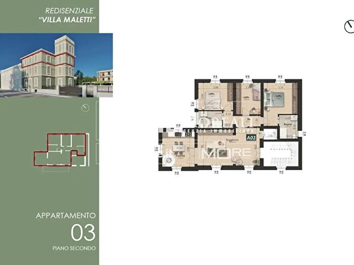 Appartamento con 6 locali in vendita in Via SantAmbrogio, Formigine