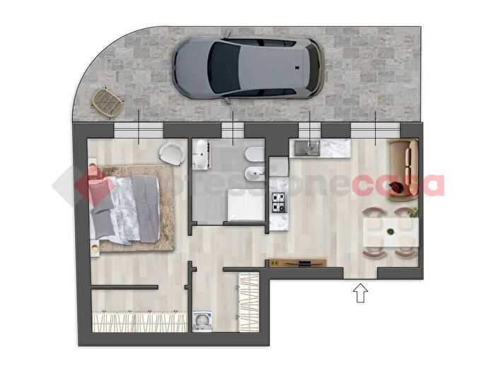 Appartamento bilocale in vendita in Via Roma, Paderno Dugnano