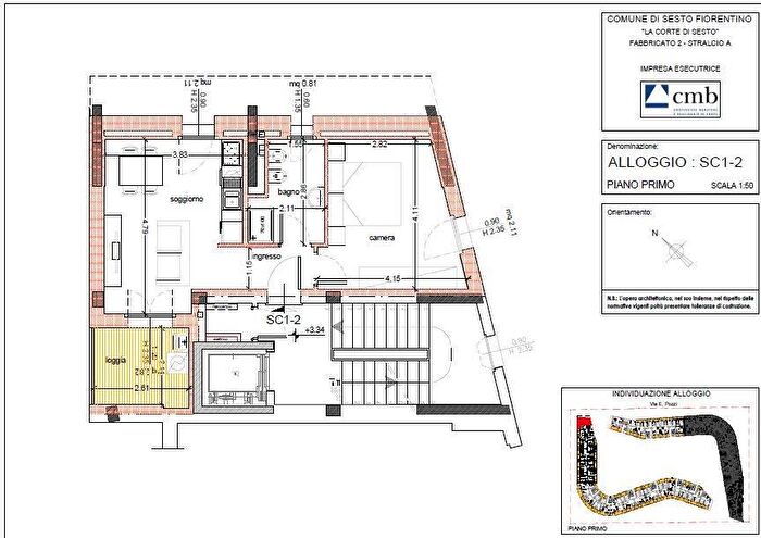 Appartamento bilocale in vendita in Via Pozzi, Sesto Fiorentino