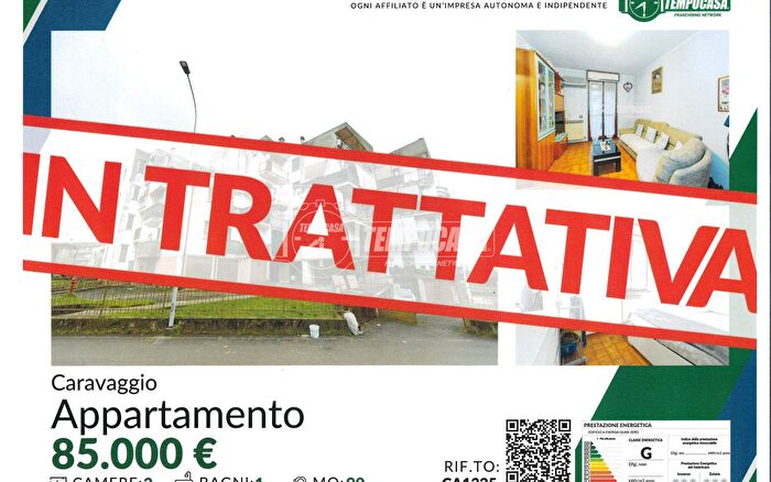Appartamento trilocale in vendita in Caravaggio