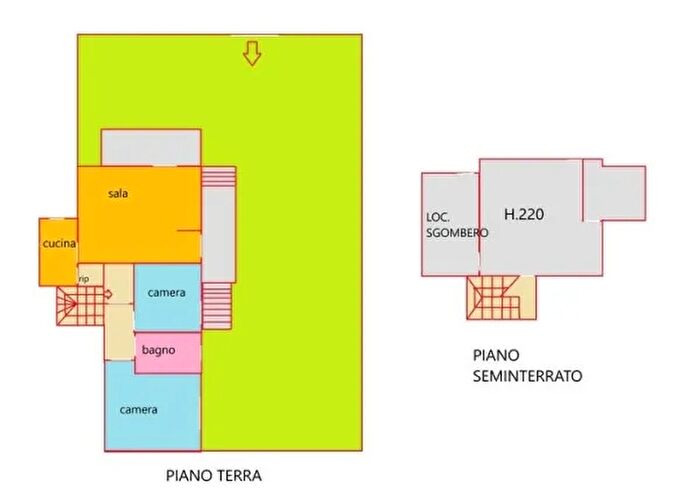 Appartamento con 5 locali in vendita in Via Fiume, Cecina