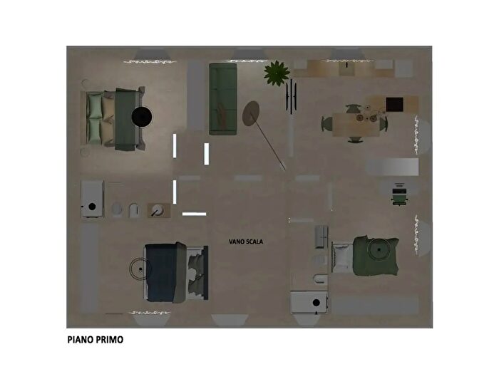 Appartamento quadrilocale in vendita in Bucine