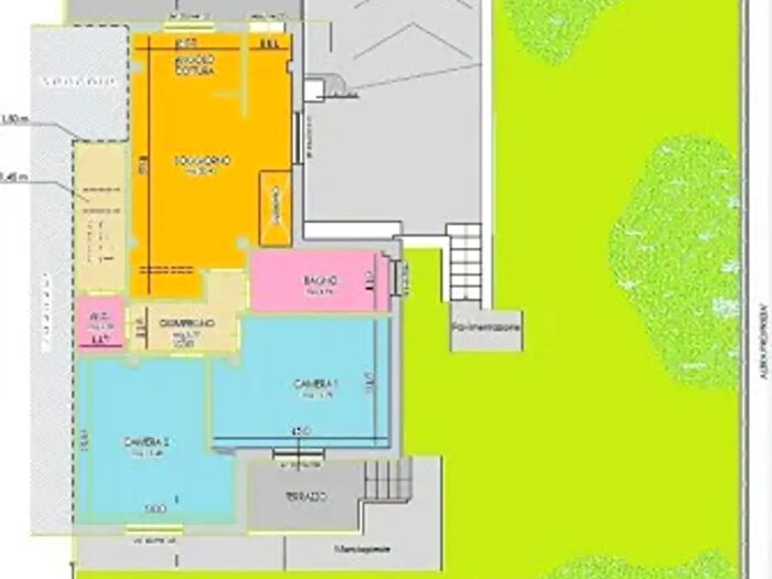 Appartamento quadrilocale in vendita in Via Aurelia Sud, Cecina