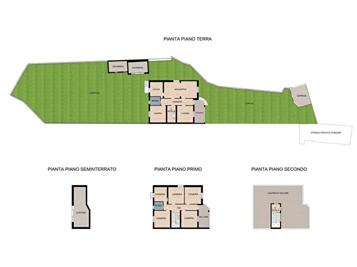 Casa con 9 locali in vendita in Gonnosfanadiga