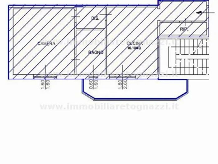 Appartamento bilocale in vendita in Zona Stadio, Certaldo