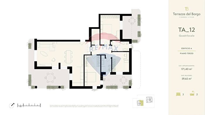 Appartamento quadrilocale in vendita in Via Berzieri, Fidenza