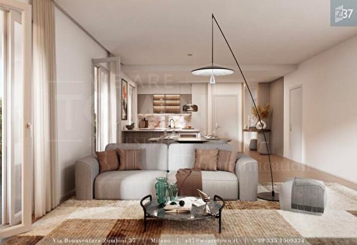 Appartamento trilocale in vendita in Via Bonaventura Zumbini, Milano