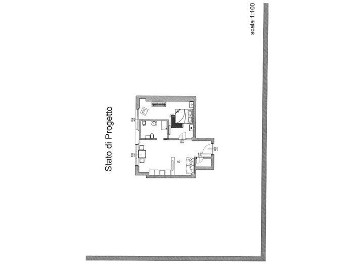 Appartamento bilocale in vendita in Via delle Medaglie dOro Snc, Cosenza