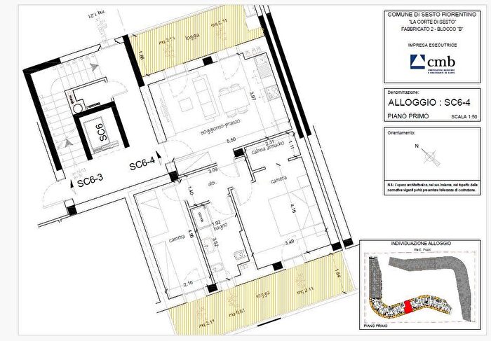 Appartamento trilocale in vendita in Via Pozzi, Sesto Fiorentino
