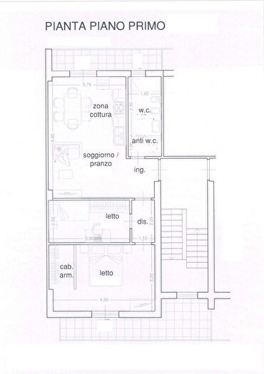 Appartamento trilocale in vendita in Capurso