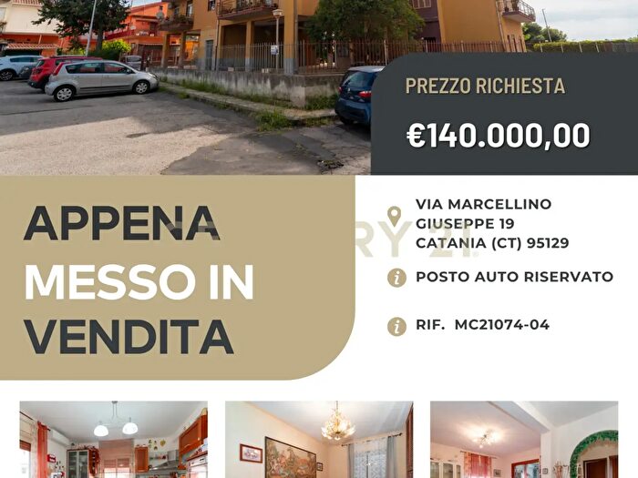 Appartamento con 5 locali in vendita in Via Marcellino Giuseppe, Catania