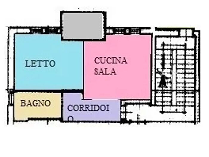 Appartamento bilocale in vendita in Via Legnago, Mantova