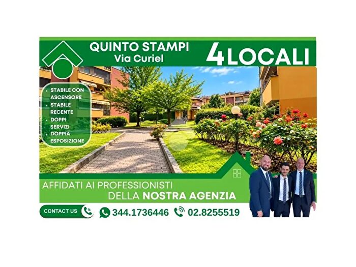 Appartamento quadrilocale in vendita in Via Eugenio Curiel, Rozzano