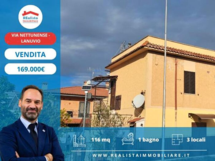 Appartamento trilocale in vendita in Via Nettunense, Lanuvio