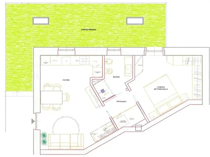 Appartamento bilocale in affitto in Saluzzo