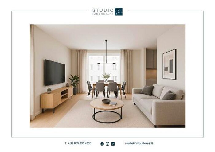 Appartamento trilocale in vendita in Via Antonio Vivaldi, Scandicci