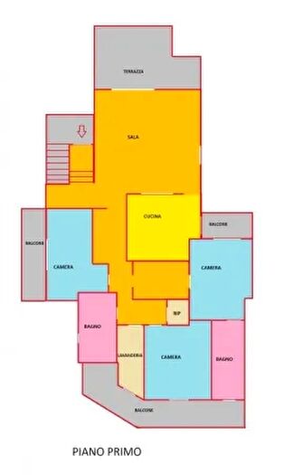 Appartamento con 6 locali in vendita in Via Giovanni Amendola, Cecina