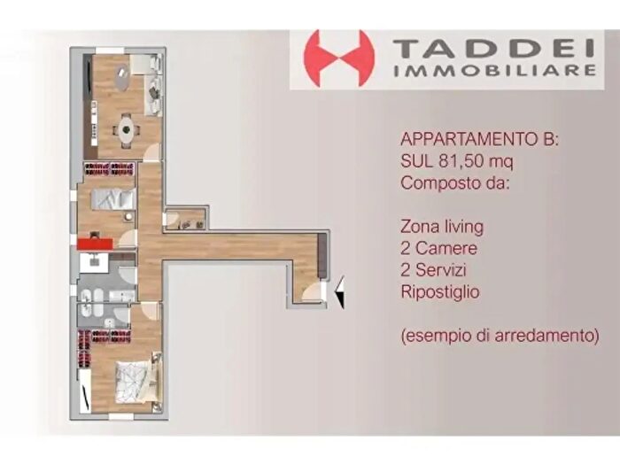 Appartamento trilocale in vendita in Firenze