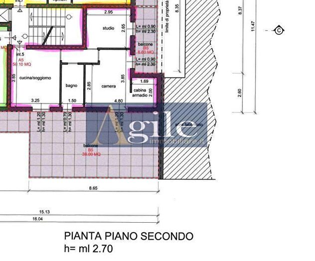 Appartamento quadrilocale in vendita in Via Amatore Sciesa, San Benedetto Del Tronto
