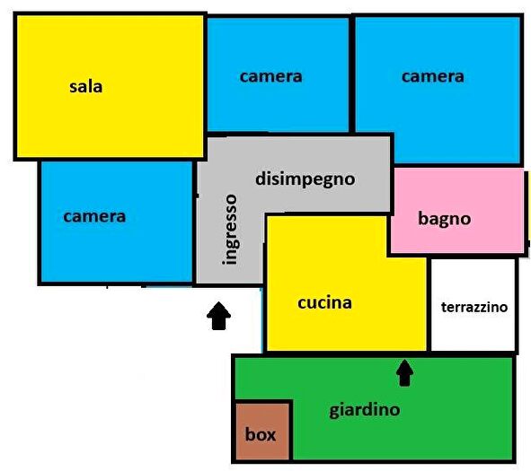 Appartamento con 5 locali in affitto in Via Nazario Sauro, Porta a Lucca, Pisa