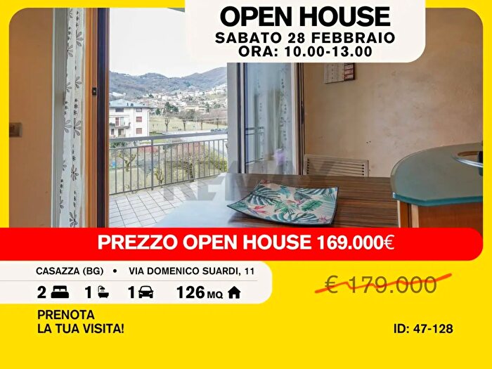 Appartamento trilocale in vendita in Via Domenico Suardi, Casazza