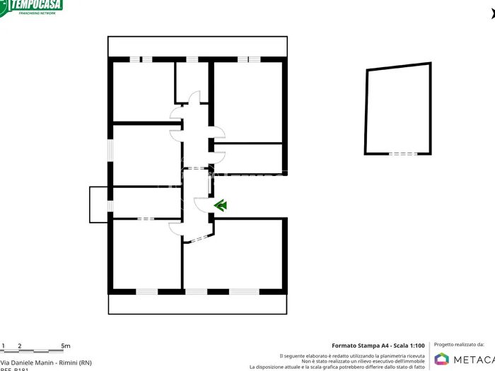 Appartamento con 5 locali in vendita in Via Antonio Guadagnoli, Rimini