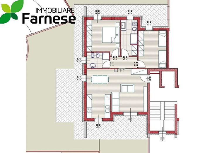 Appartamento trilocale in vendita in Piacenza EmiliaRomagna, Piacenza