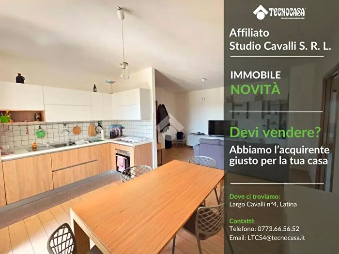 Appartamento trilocale in vendita in Largo F Cavalli, Latina