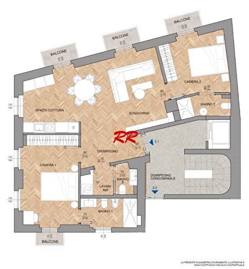 Appartamento trilocale in affitto in Via Piero della Francesca, Sempione, Milano