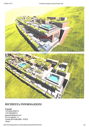 Appartamento con 5 locali in vendita in Hpa Residence Via Giovanni Metelli, Padenghe Sul Garda