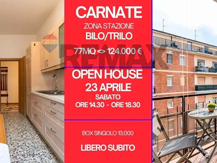 Appartamento trilocale in vendita in Via Pascoli, Carnate