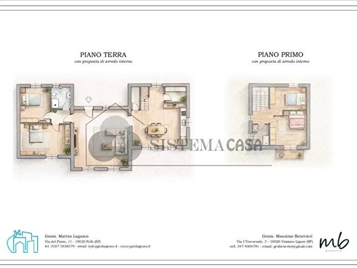 Casa con 6 locali in vendita in Follo