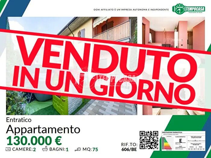Appartamento trilocale in vendita in Via Guglielmo Marconi, Entratico
