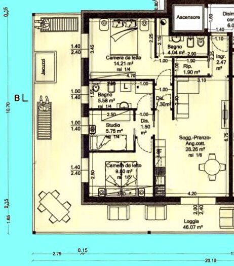 Appartamento con 5 locali in vendita in Cervia