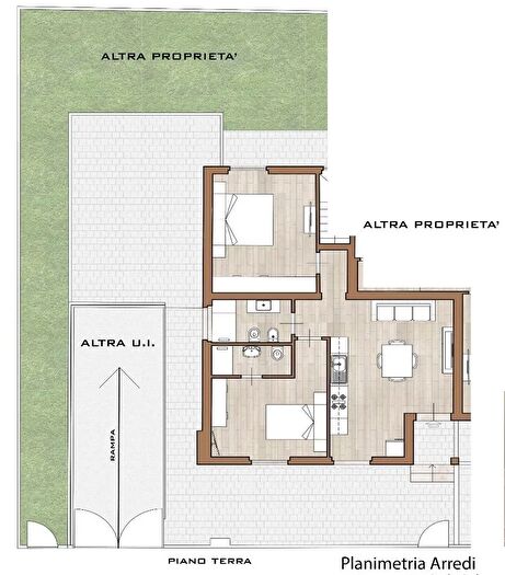 Appartamento trilocale in vendita in Follonica