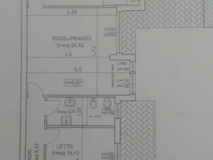 Appartamento trilocale in vendita in Aversa