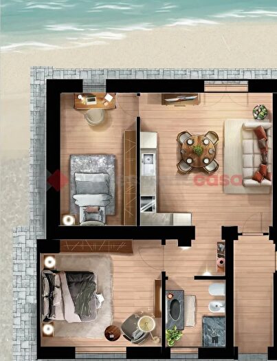 Appartamento trilocale in vendita in Lungomare degli Ardeatini, Ardea