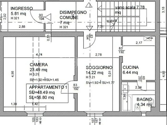 Appartamento bilocale in vendita in Valsamoggia