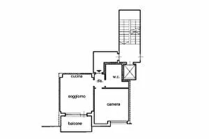 Appartamento monolocale in vendita in Asti